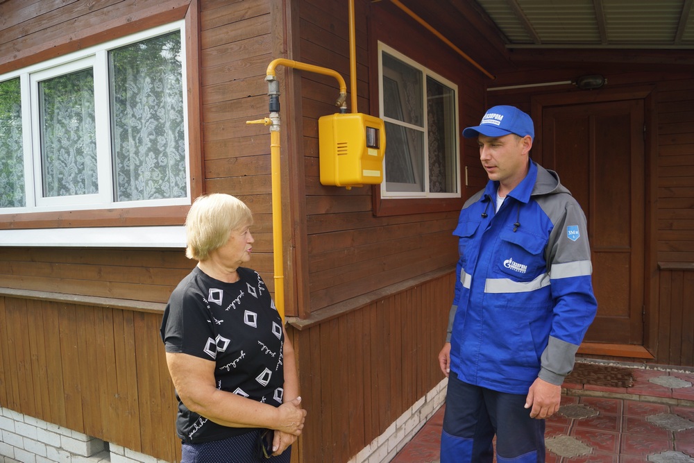 Еще одно домовладение готово к приему газа Еще одно домовладение готово к приему газа
