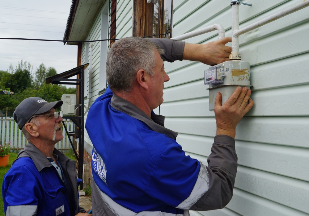 Подключение к газу дома пенсионеров Киселёвых в деревне Аннино Подключение к газу дома Киселевых_1111.jpg